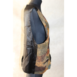 KAMIZELKA MOTOR SKÓRA MATERIAŁ rozm. M